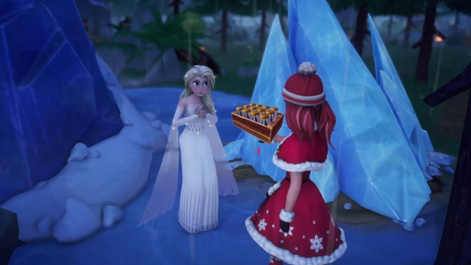 delivering arendellian extra pickled herring to elsa dreamlight valley