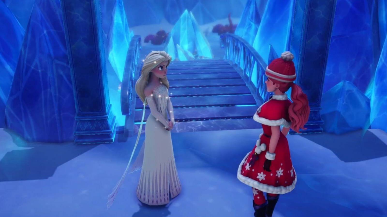 speaking to elsa disney dreamlight valley