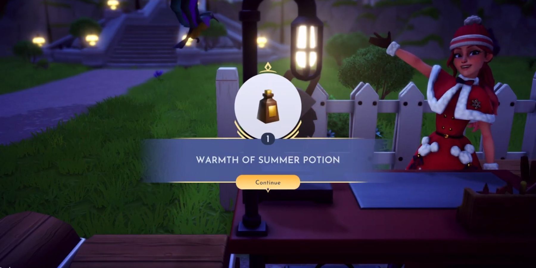 crafting warmth of summer potion disney dreamlight valley