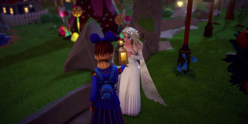 giving the warmth of summer potion to elsa breaking the ice quest