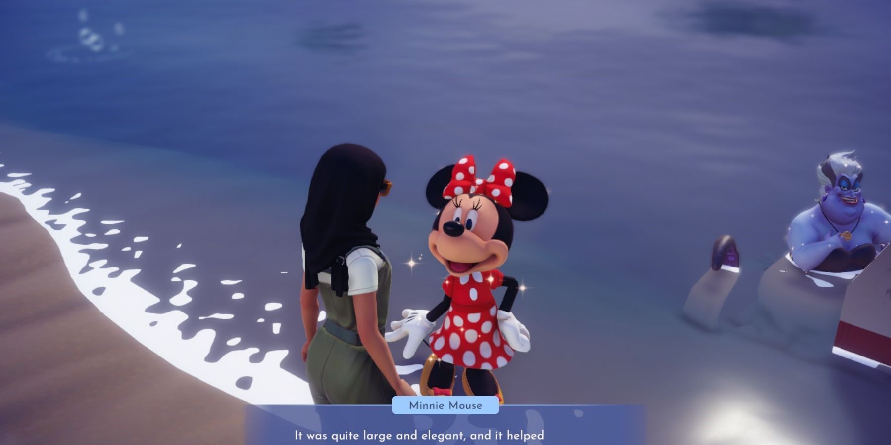 talking to minnie disney dreamlight valley