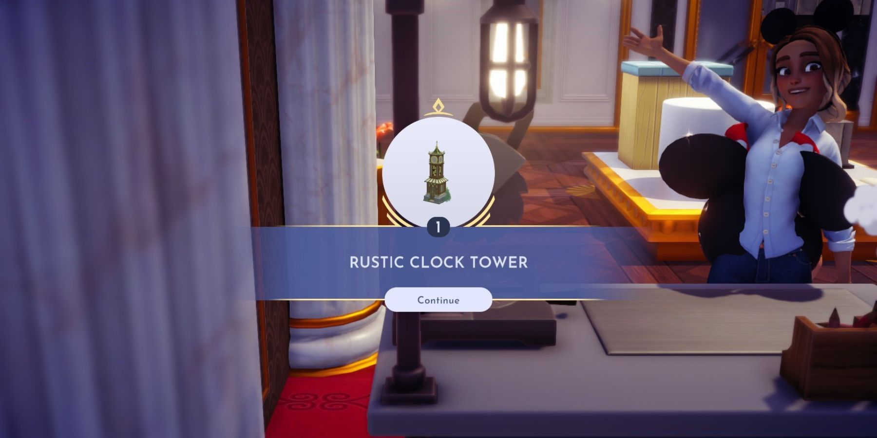 how to craft rustic clock tower disney dreamlight valley