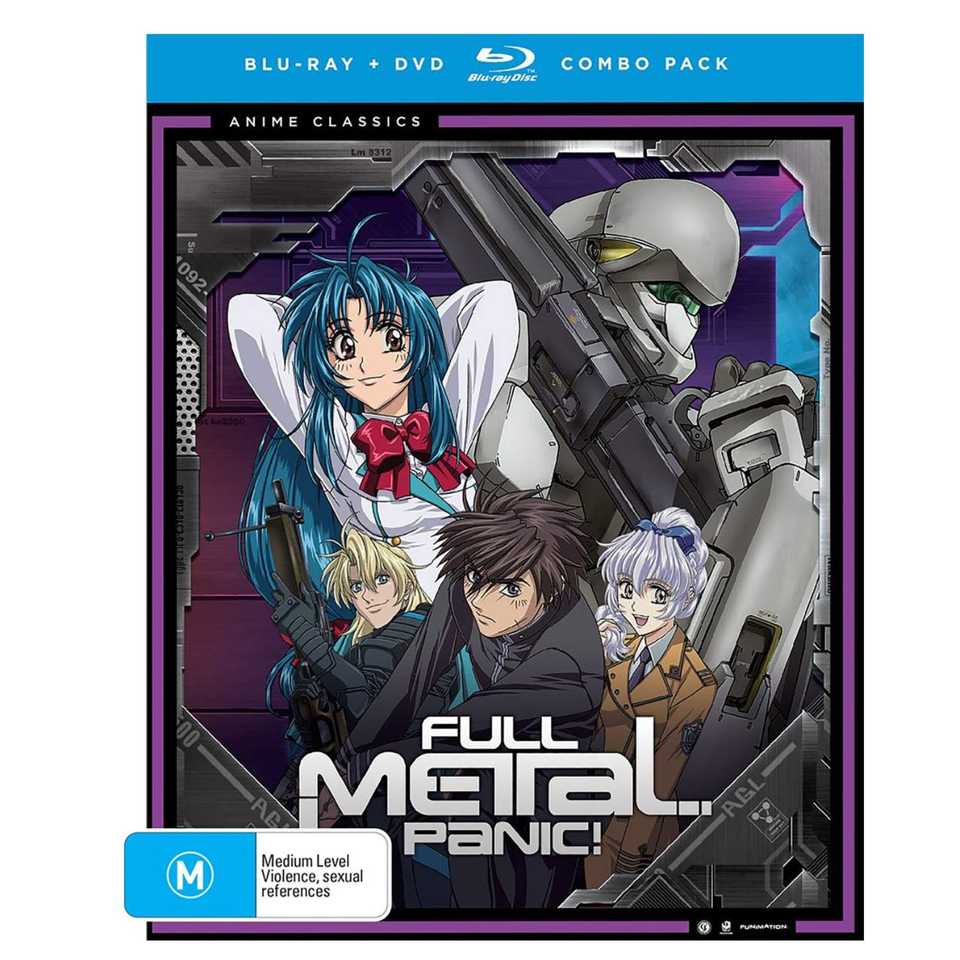 Full Metal Panic Blu-ray Cover