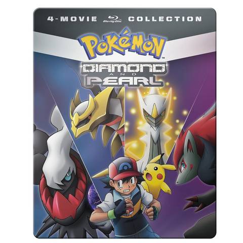Pokémon Diamond & Pearl movie cover - 4 pack
