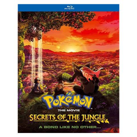 Pokemon: Secrets of the Jungle Blu-ray movie cover