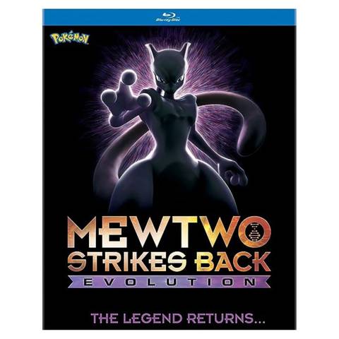 Pokemon: Mewtwo Strikes Back - Evolution Blu-ray cover