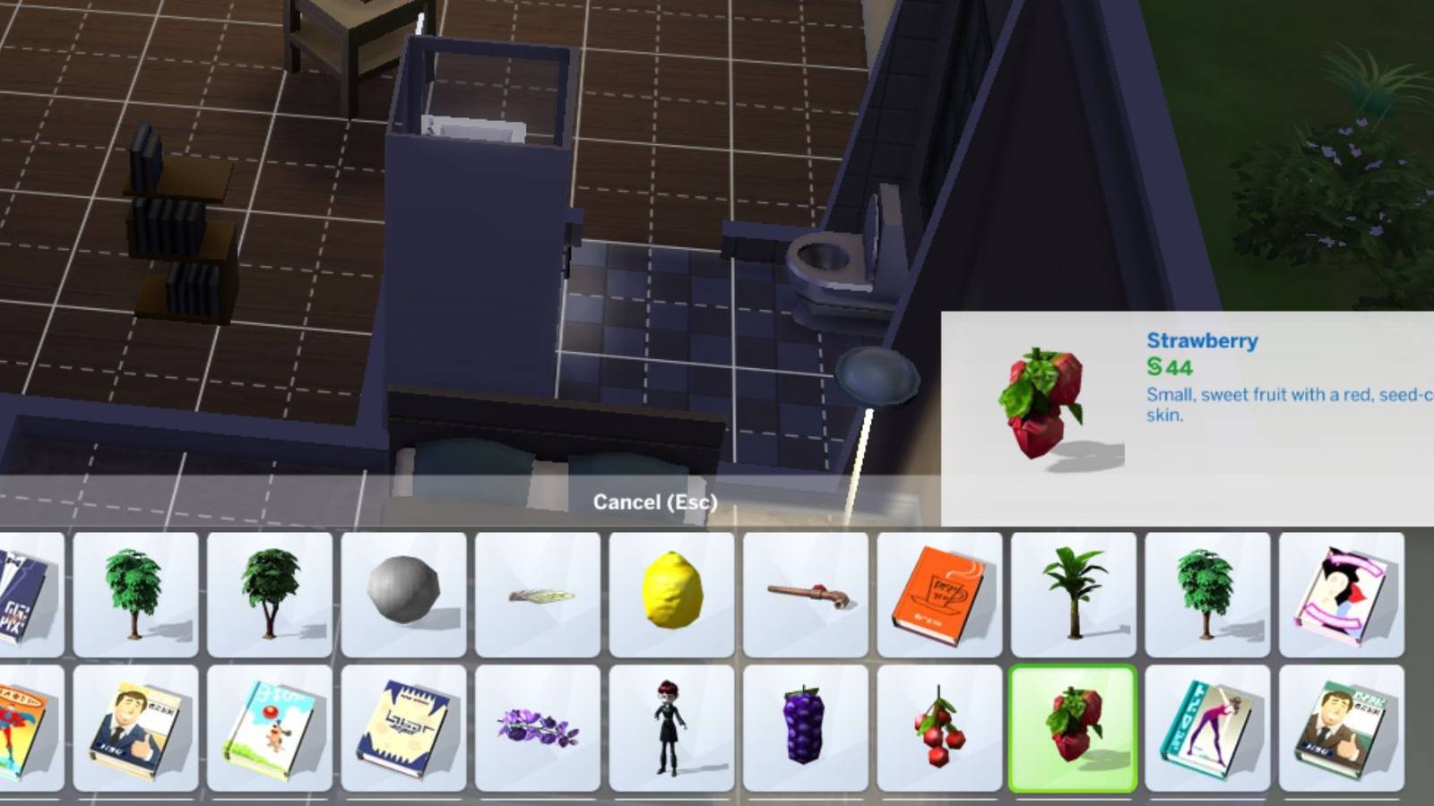 how to get strawberries in sims 4