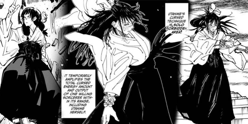 Utahime Iori cursed technique dance and amplification