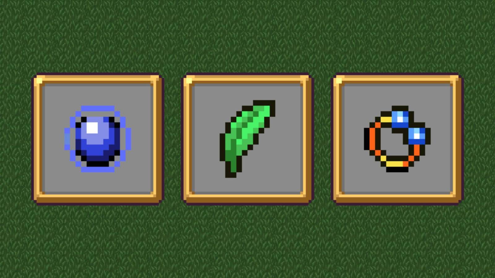 Attractorb, Spinach, and Duplicator from Vampire Survivors