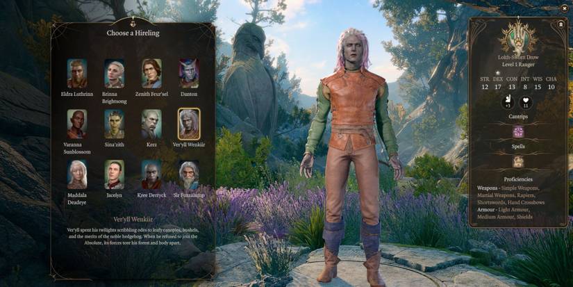 Ver'yll Wenkiir in Baldur's Gate 3