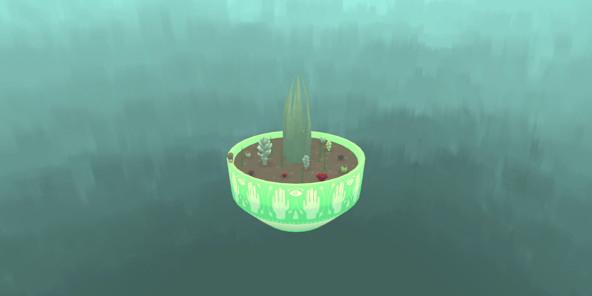 A plant growing in Viridi