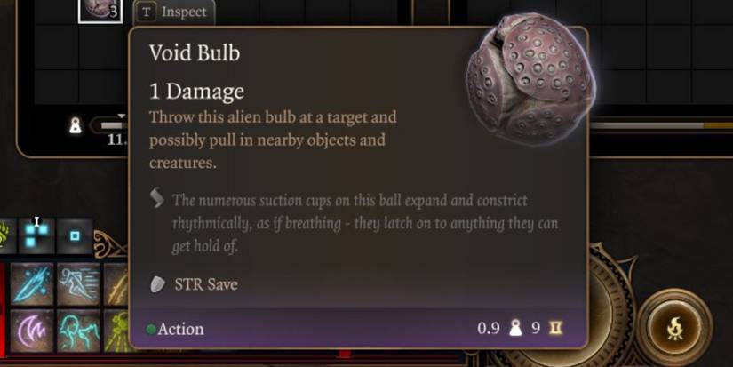 A Void Bulb in Baldur's Gate 3