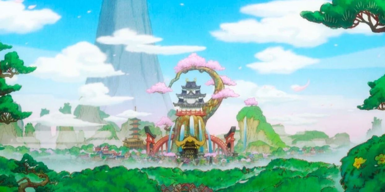 Pulau Wano - Rumah Oden dan Kozuki di One Piece