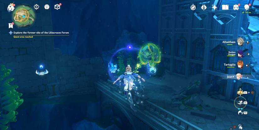 where to find the ancient key for underwater fontaine in genshin impact