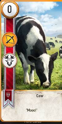 Witcher-3-Gwent-DLC-Cow-Card