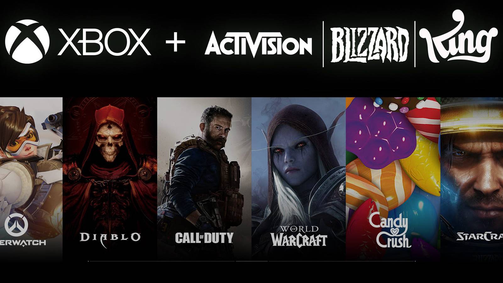xbox and activision blizzard king franchise lineup