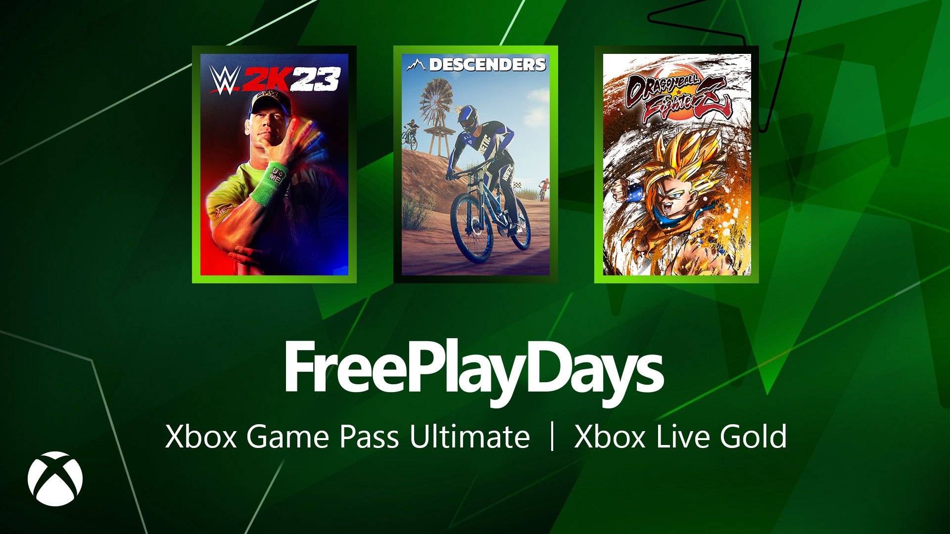 Xbox Game Pass Free Play Days August 3 - August 6 2023