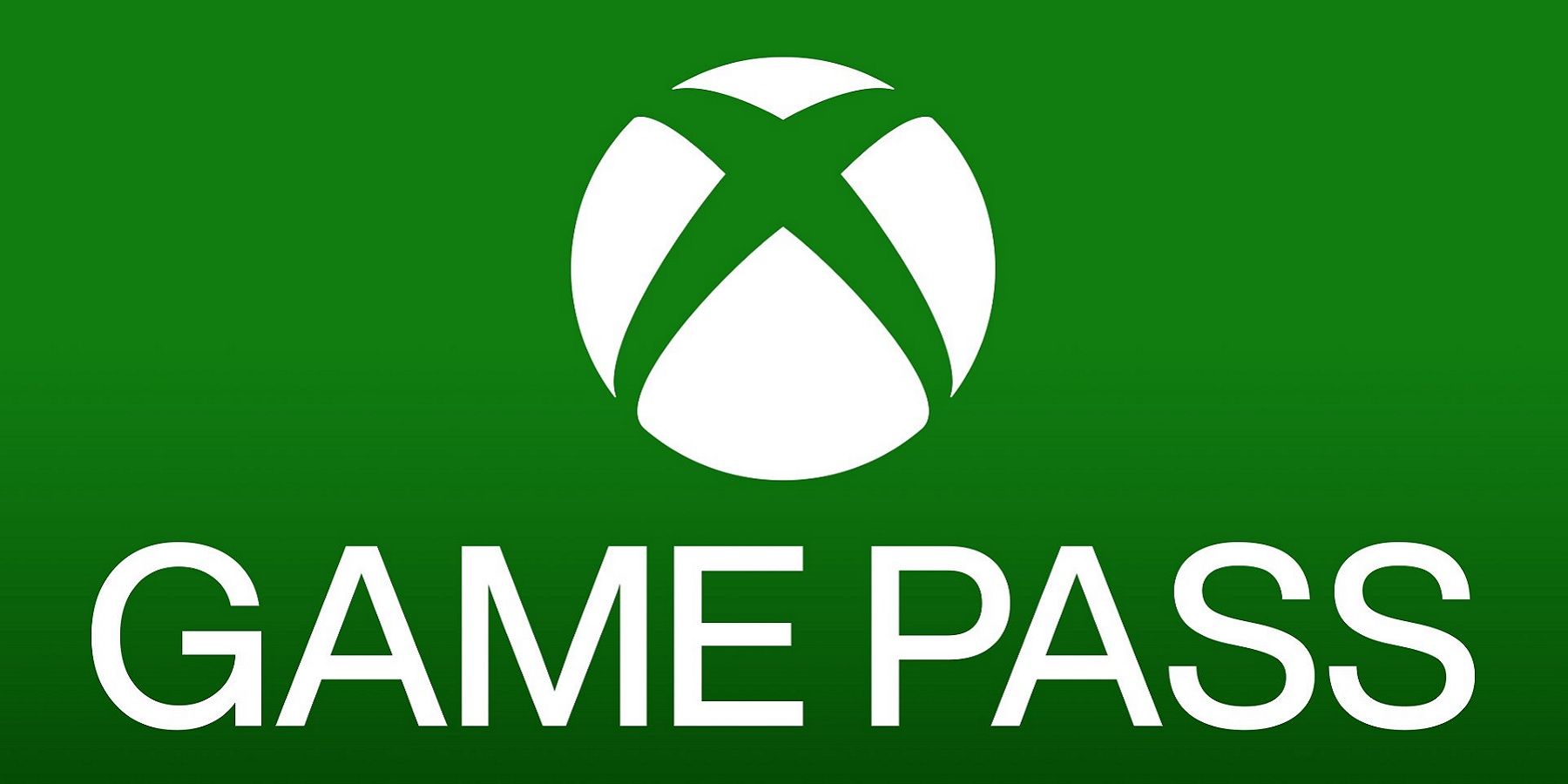 xbox game pass green background with white lettering