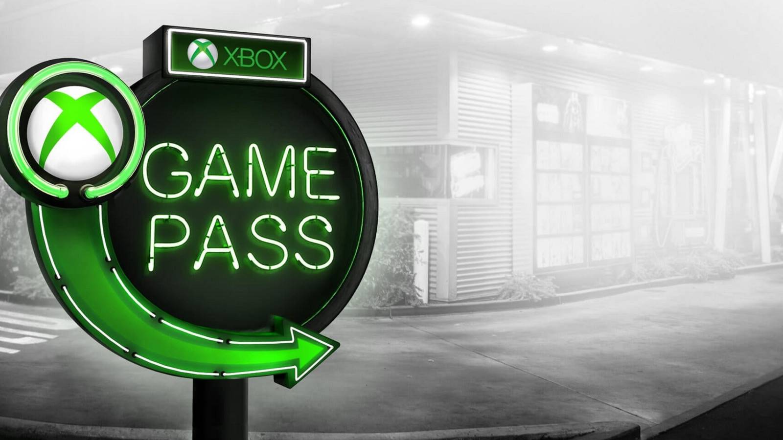 xbox game pass neon sign