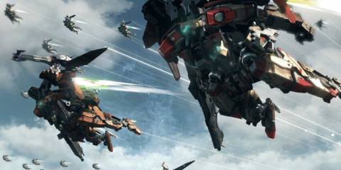Flying mechs in Xenoblade Chronicles X