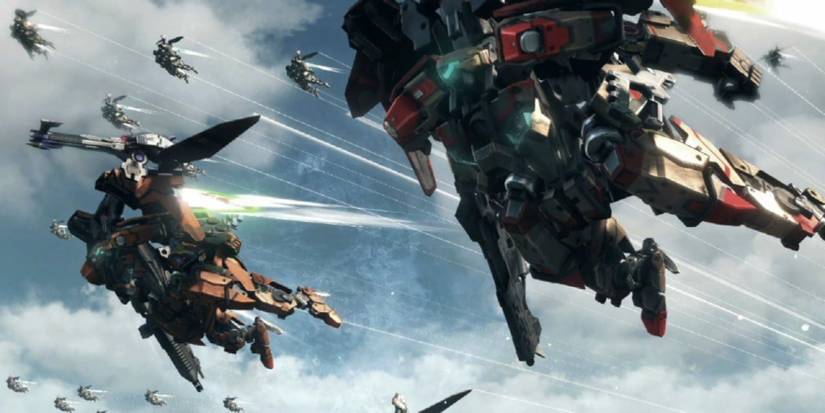 Flying mechs in Xenoblade Chronicles X