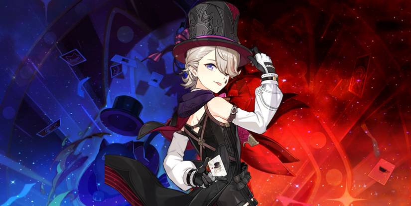 yelan and lyney weapons in genshin impact