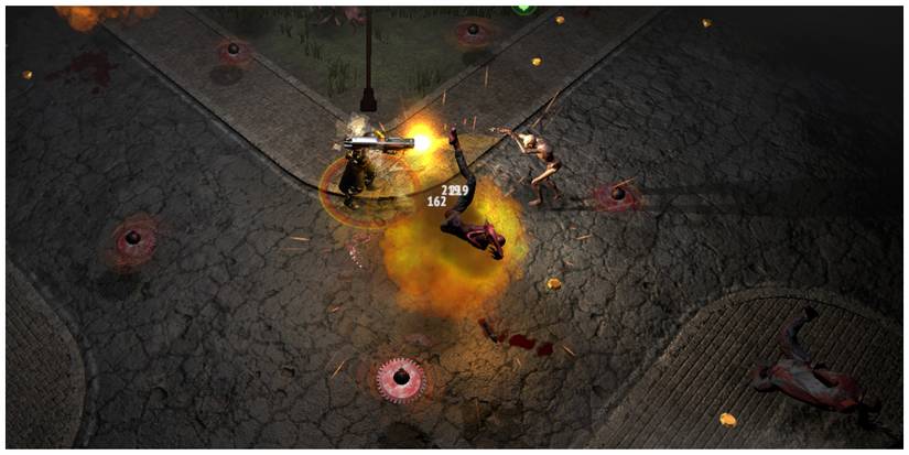 Yet Another Zombie Survivors, Tank Rocket Launcher & Sawblade Drone Gameplay