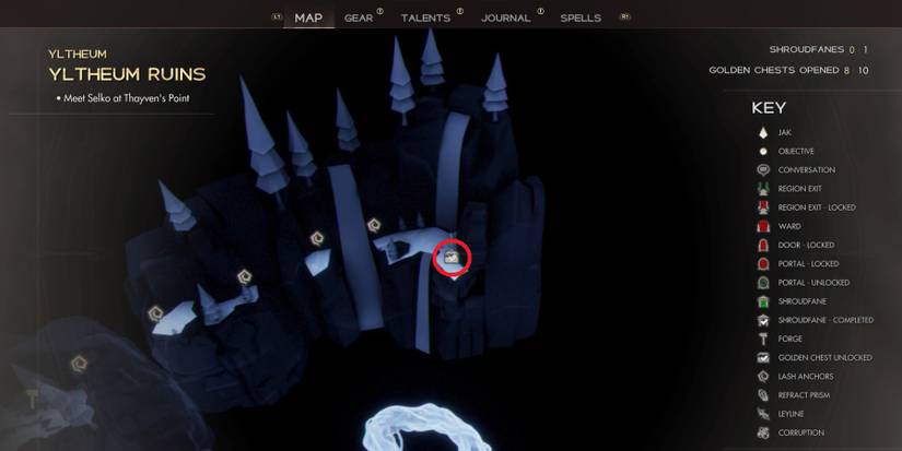 Yltheum Golden Chests and Shroudfane locations in Immortals of Aveum