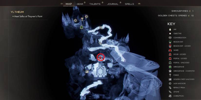Yltheum Golden Chests and Shroudfane locations in Immortals of Aveum