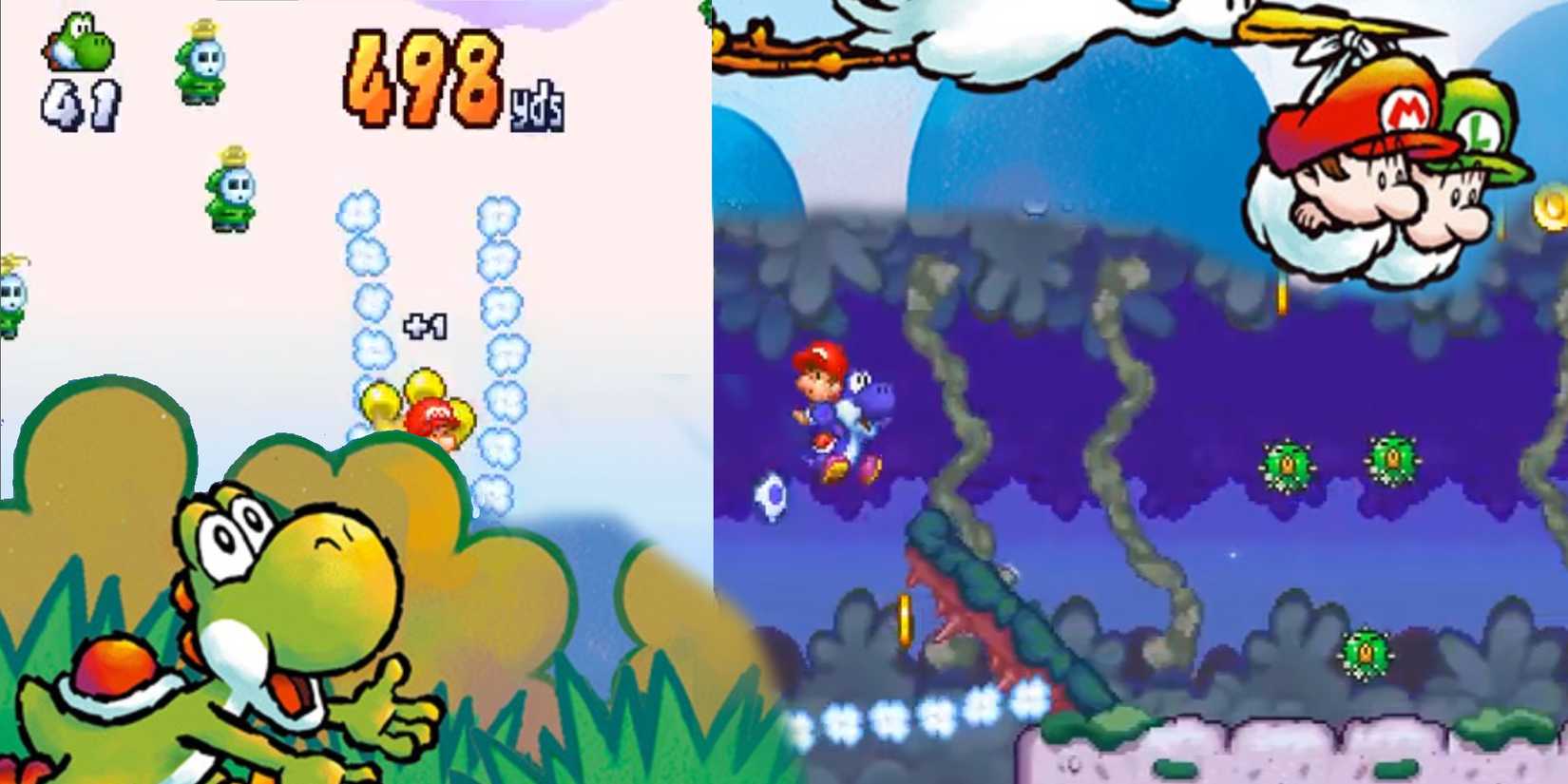 Yoshi Touch & Go (2005) Baby Mario and Luigi and Yoshi