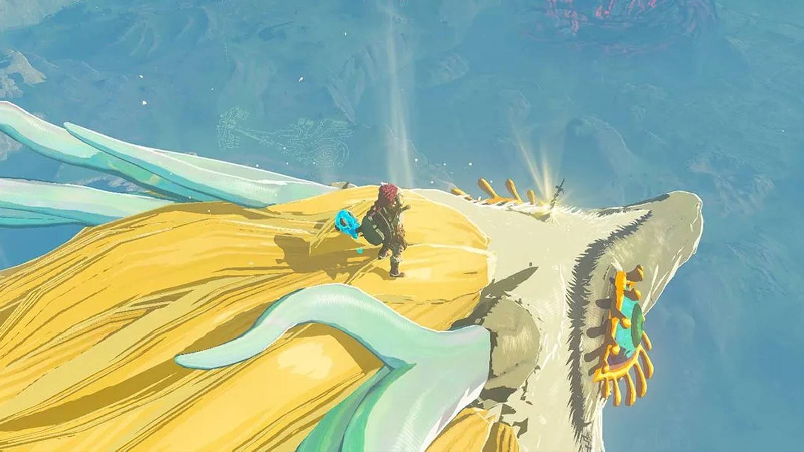 Tears of the Kingdom Video Shows Dragon Vanishes Into Thin Air