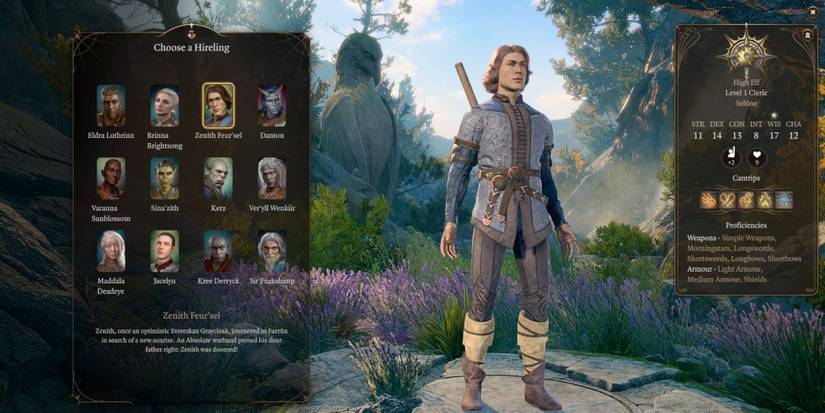 Zenith Feur'sel in Baldur's Gate 3