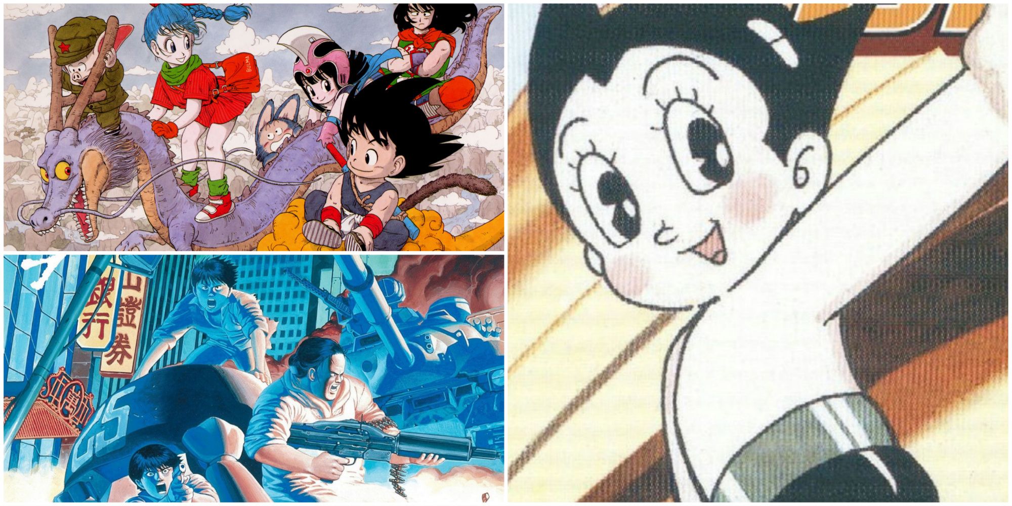 Classic Manga for Modern Shonen- Dragon Ball Akira Astro Boy