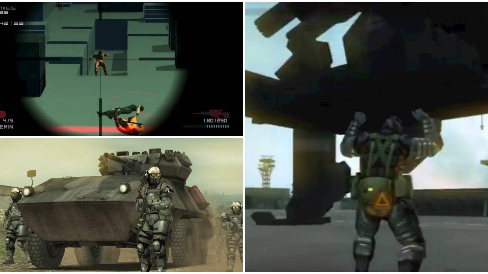 Toughest Metal Gear Missions- VR Mission Tank Metal Gear ZEKE