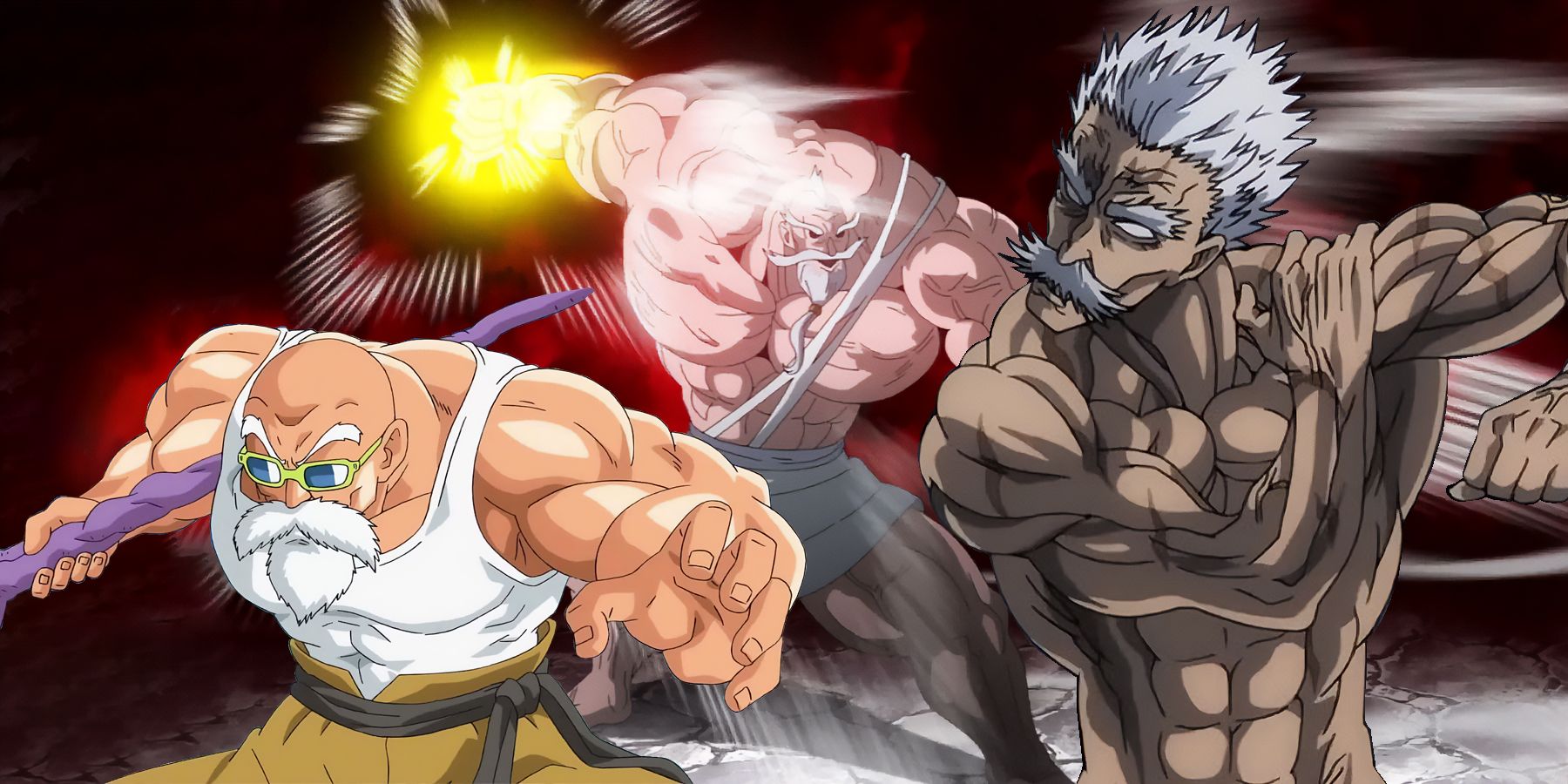 15 Iconic Anime Old Men Who Are Absurdly Powerful