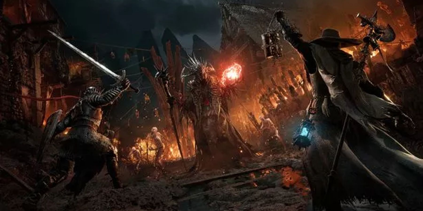 Lords of the Fallen (2023) sticks very close to the Dark Souls