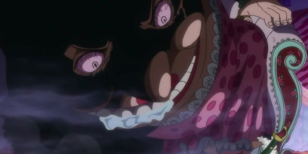 Big Mom Sitting In Her Chair