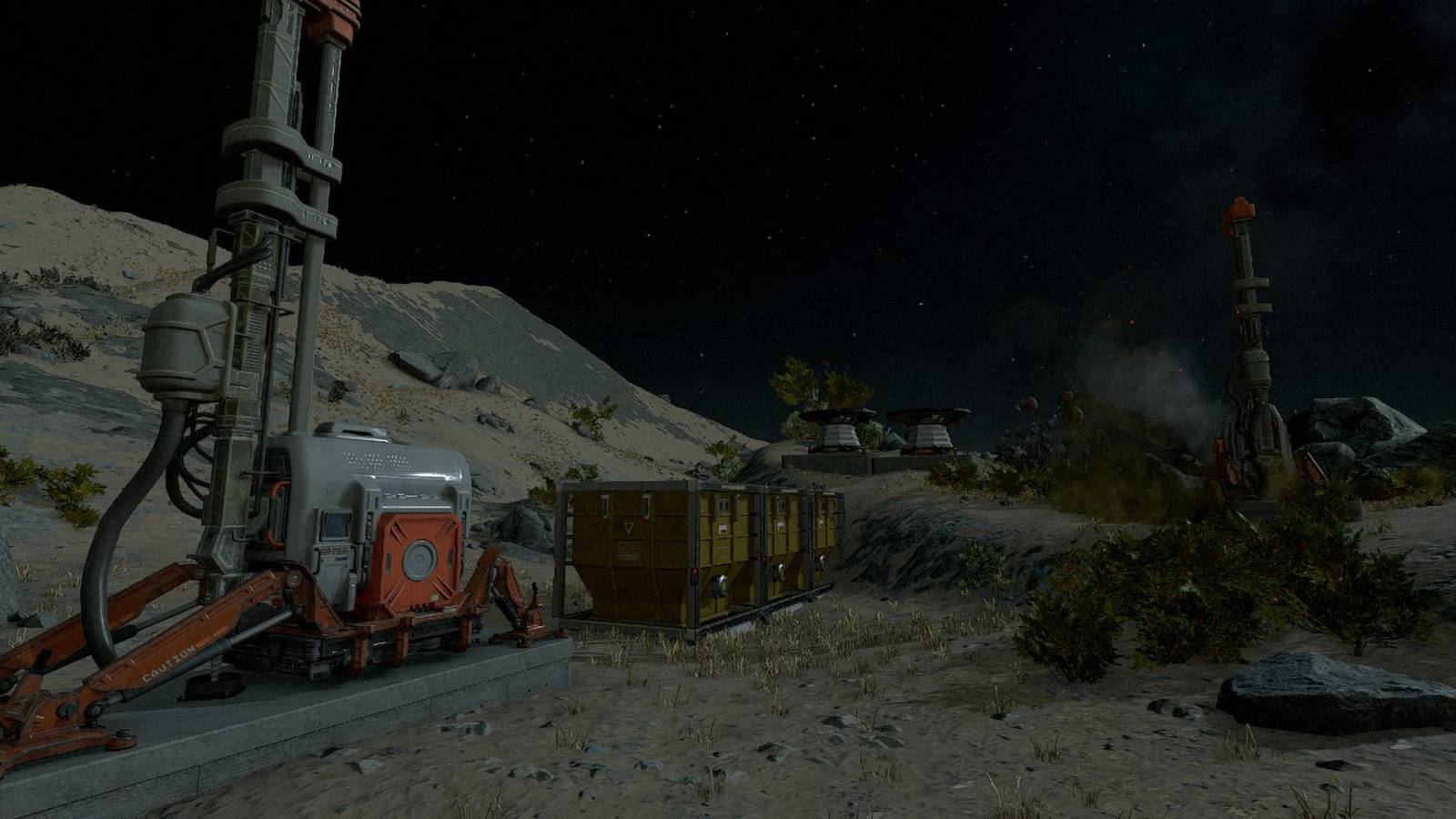 An outpost for mining lead in Starfield