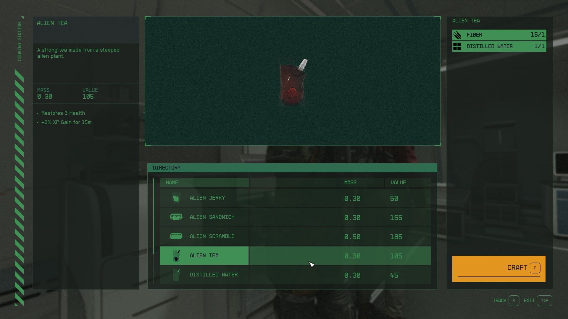 Starfield: A Gastronomic Paradise