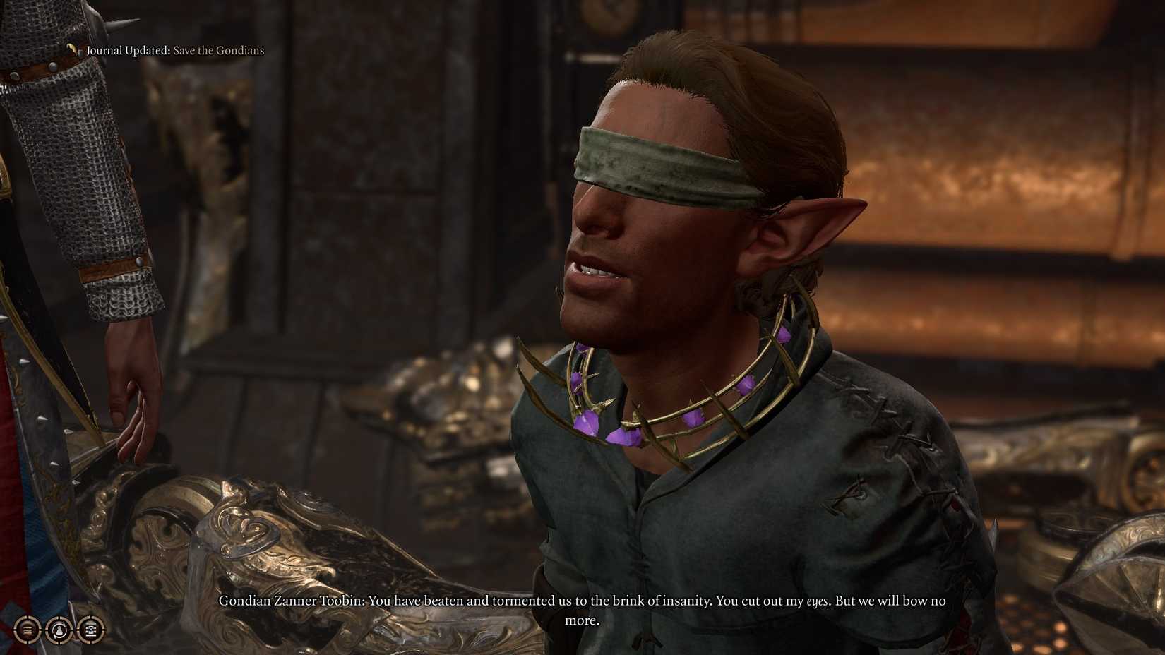 Baldur's Gate 3 Disable Steel Watch Gondian Blind