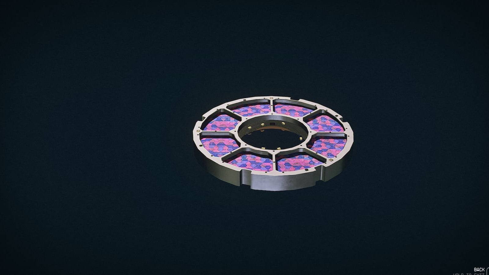 A semimetal wafer component in Starfield