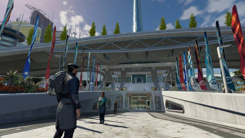 The MAST district in Starfield