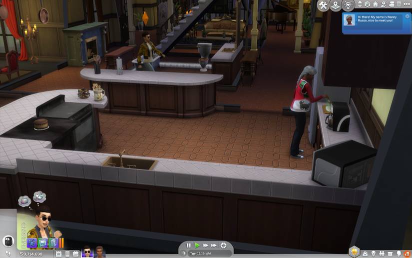 nanny cooking sims 4