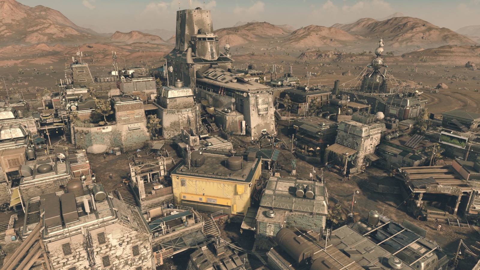 full view of akila city in starfield