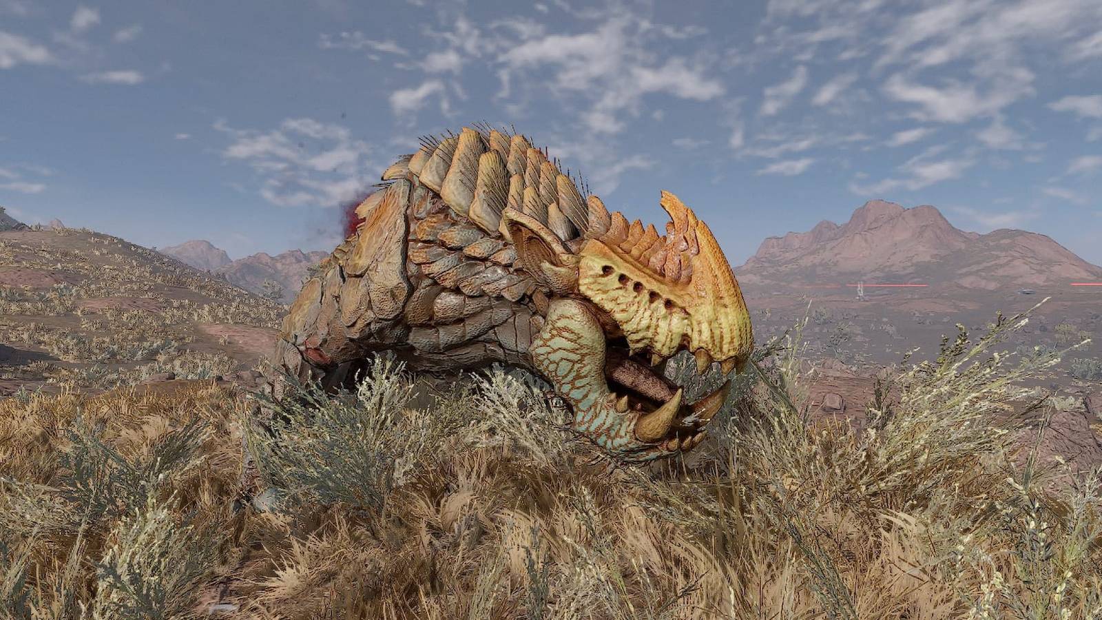 An Alpha Ashta during Starfield's Leader of the Pack quest