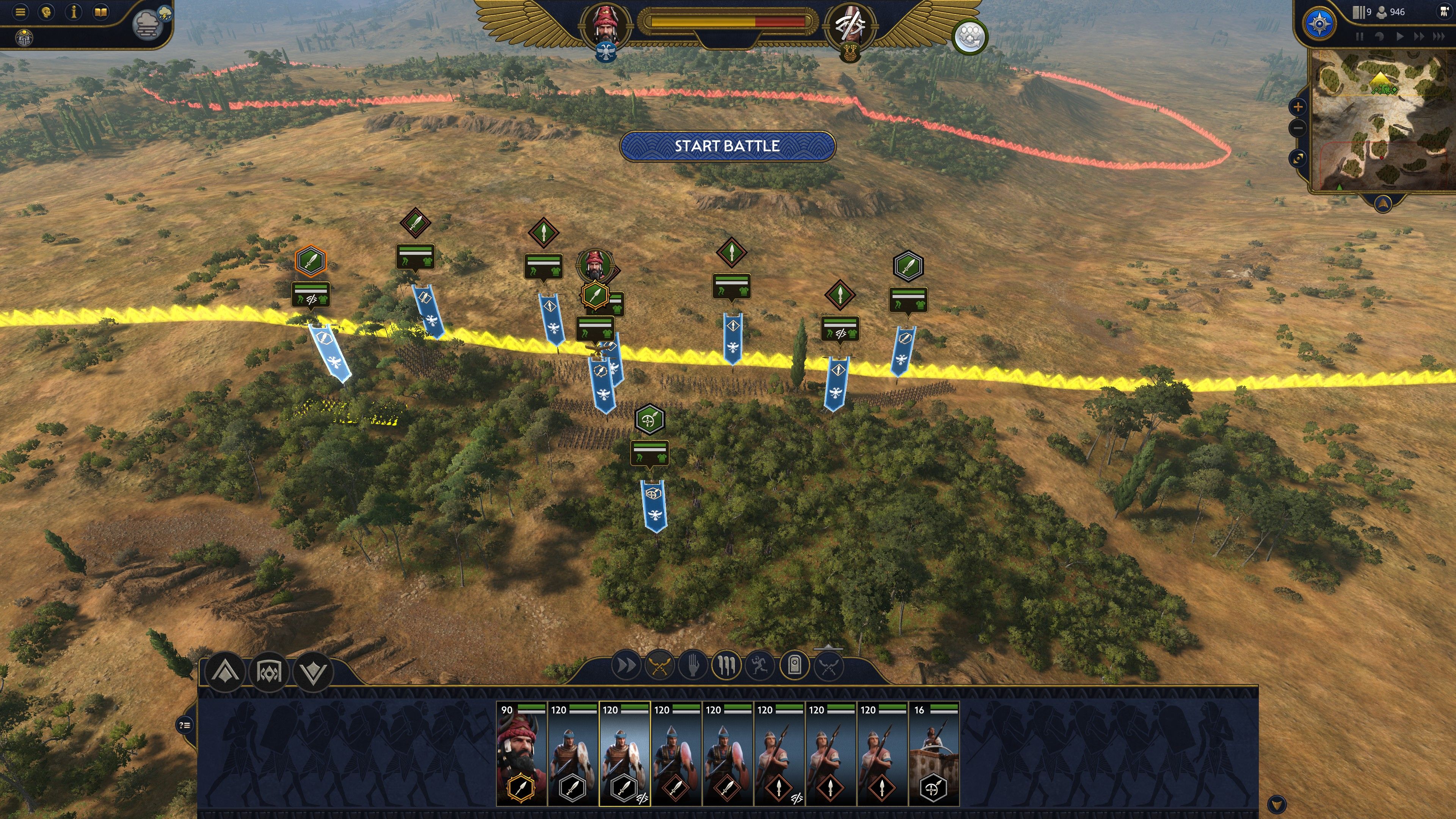 Total War: Pharaoh Battle
