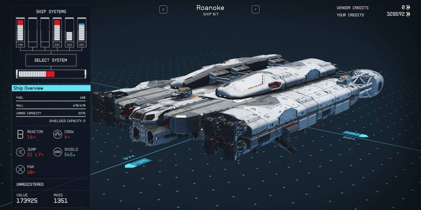 roanoke starfield ship