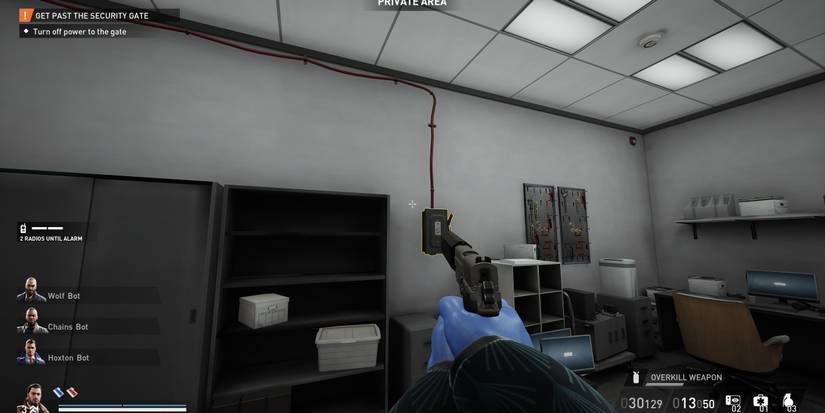 security gate power location in no rest for the wicked