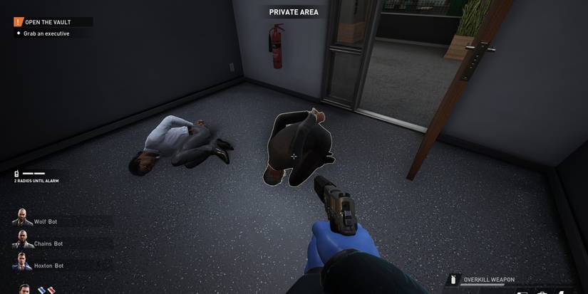 executive location in no rest for the wicked