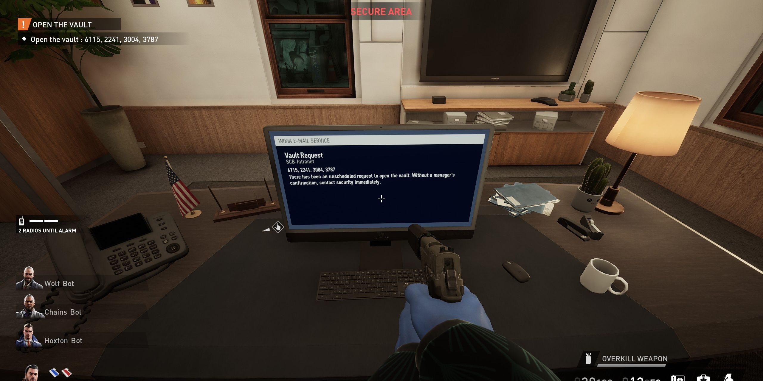 Payday 3: No Rest For The Wicked Vault Codes Guide
